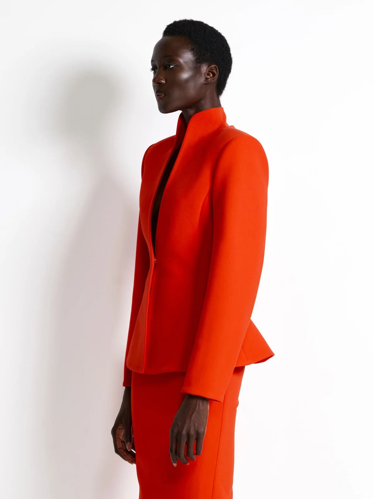 Elysian Collective Effie Kats Bowie Blazer Red