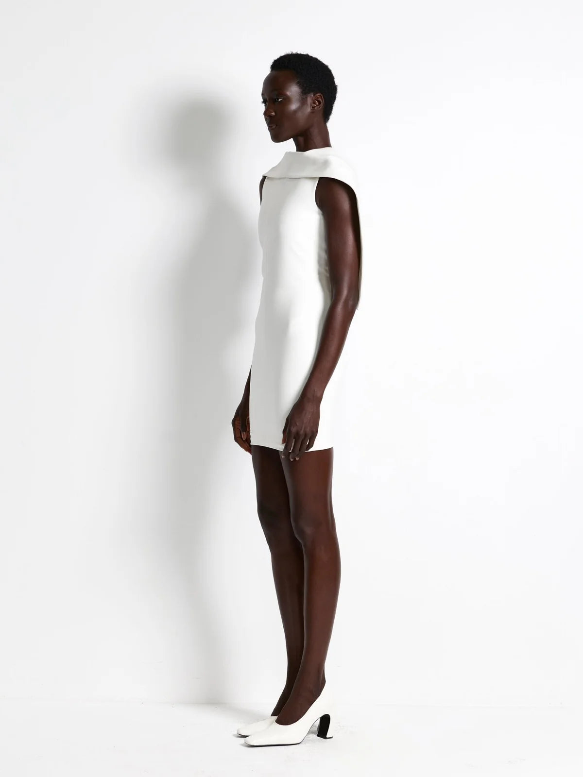 Elysian Collective Effie Kats Electra Mini Dress Ivory