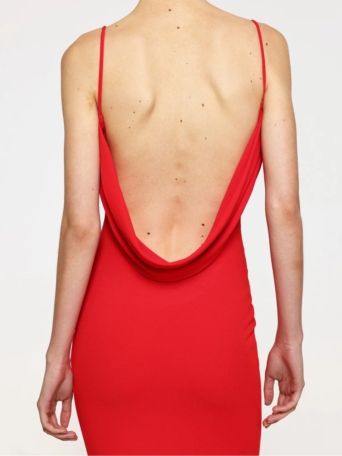 Elysian Collective Effie Kats Havilland Gown Cherry Red