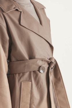 Elysian Collective Elka Collective Bamford Trench Taupe