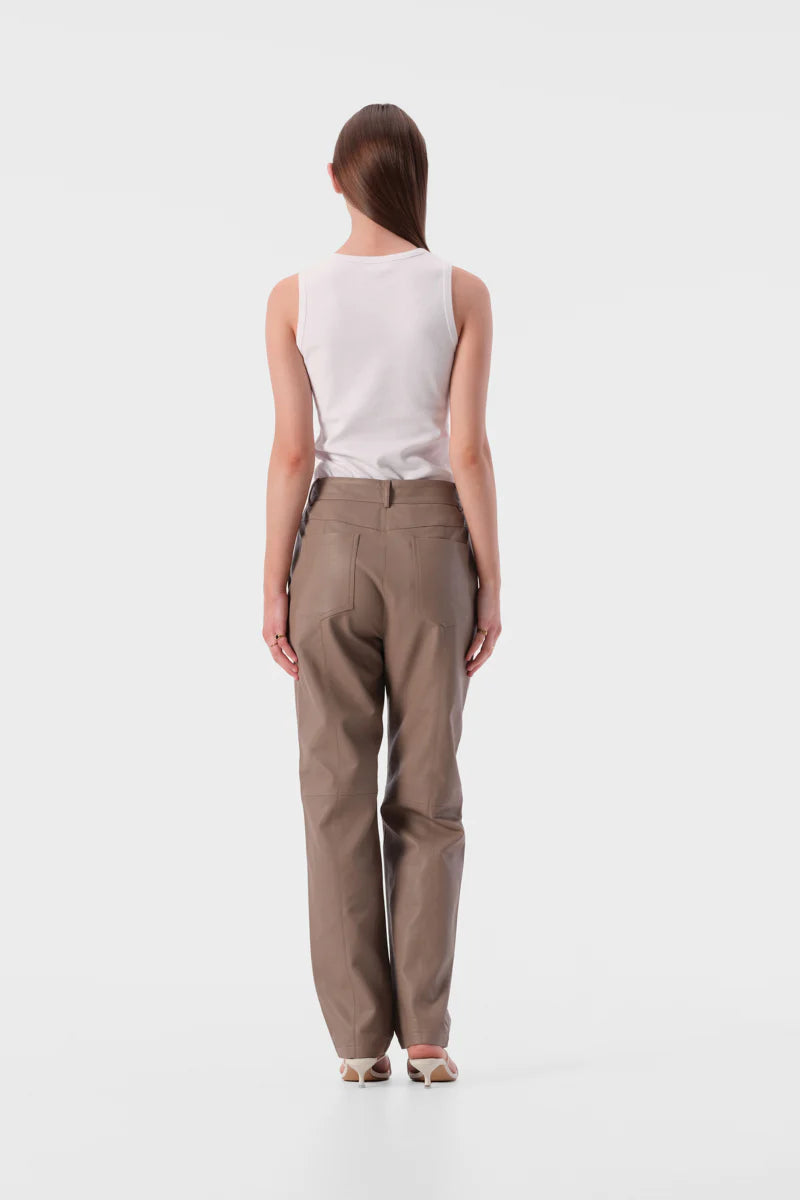 Elysian Collective Elka Collective Bri Pant Taupe