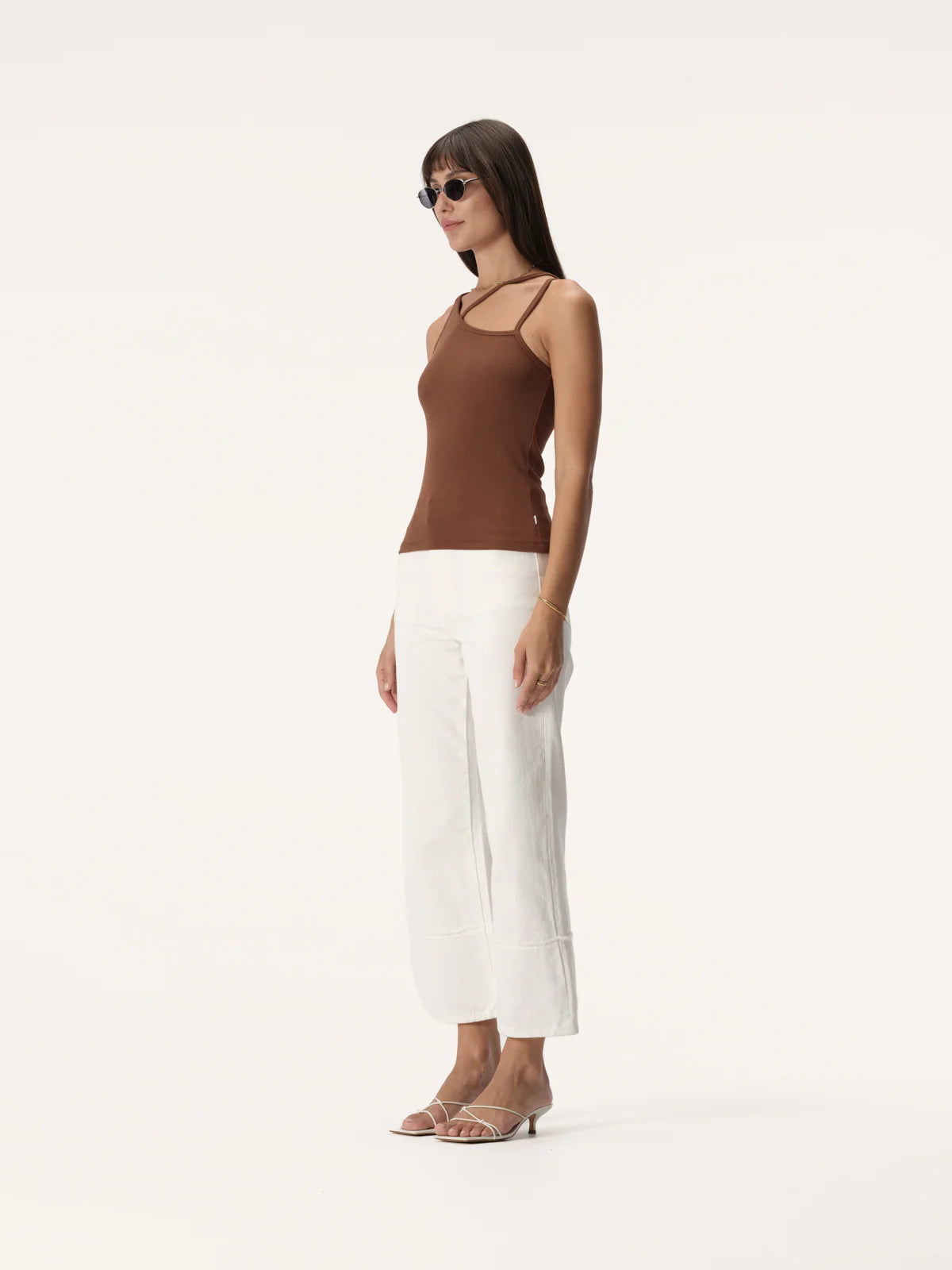 Elysian Collective Elka Collective Haynes Top Tan