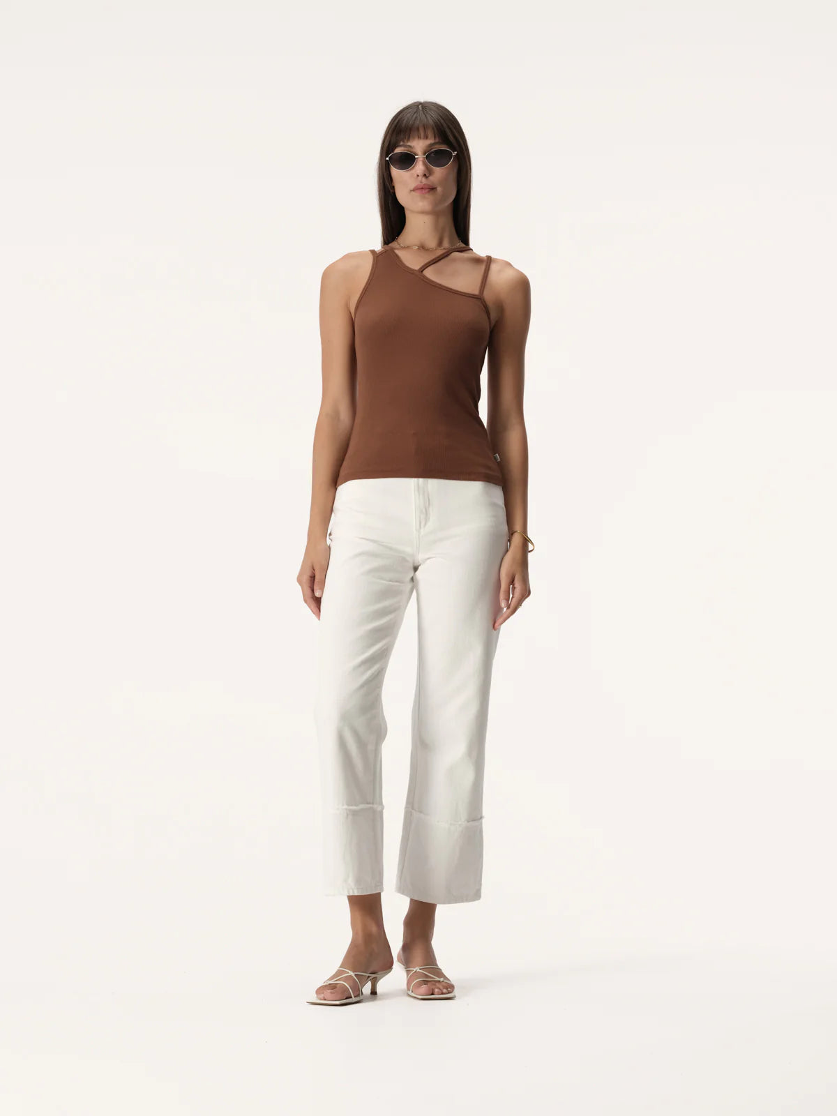 Elysian Collective Elka Collective Haynes Top Tan