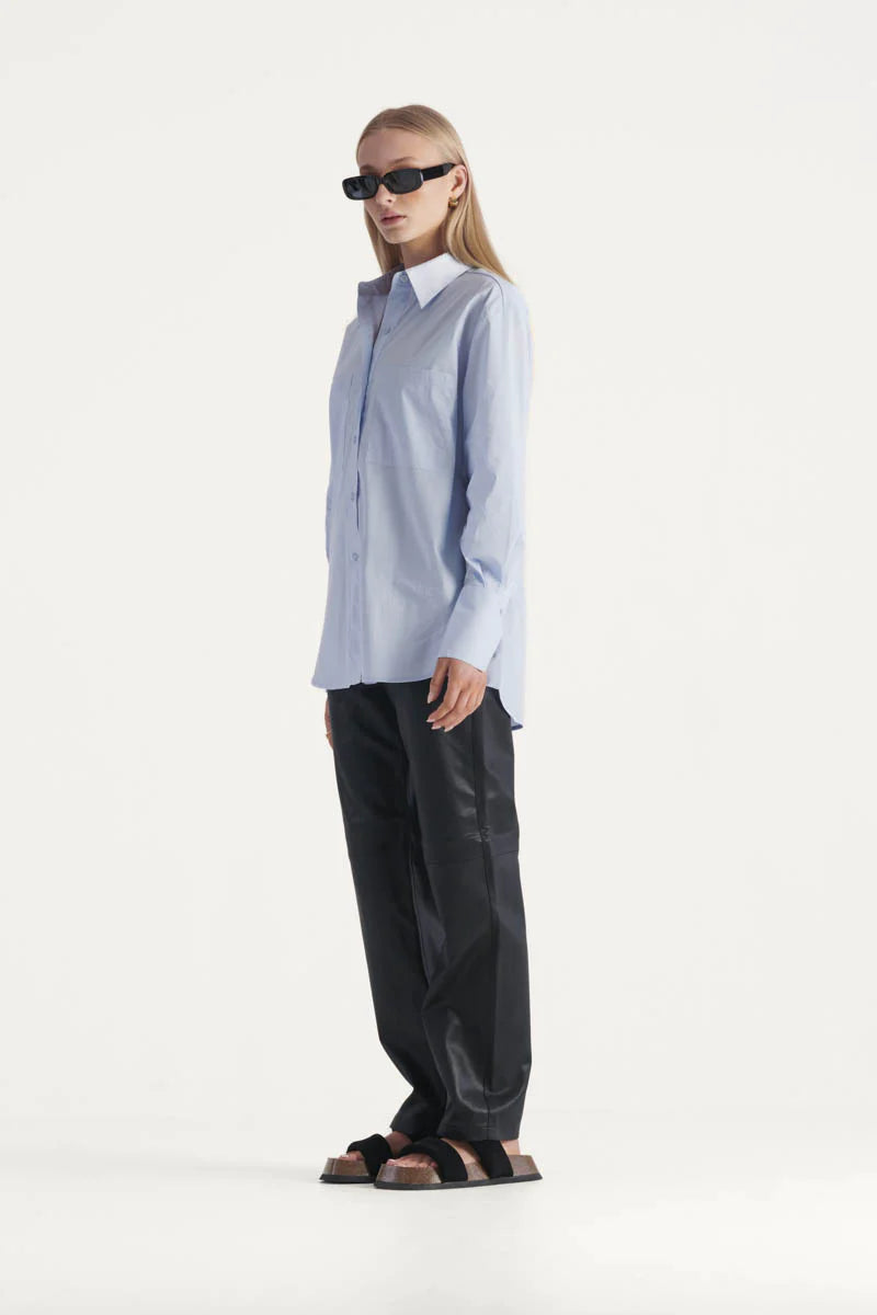 Elysian Collective Elka Collective Loretta Shirt Light Blue