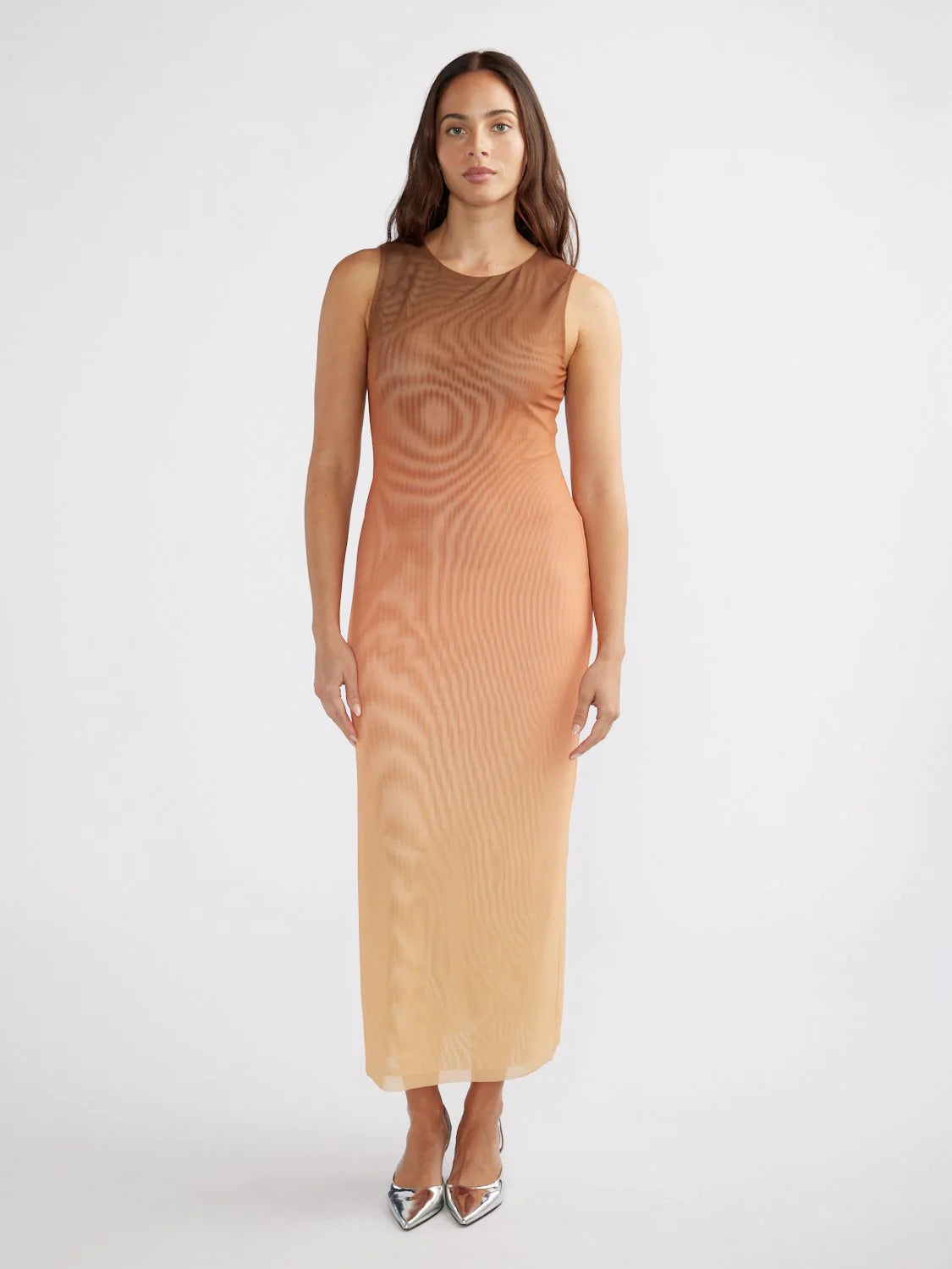 Elysian Collective Ena Pelly Ari Ombre Dress Sunset Ombre