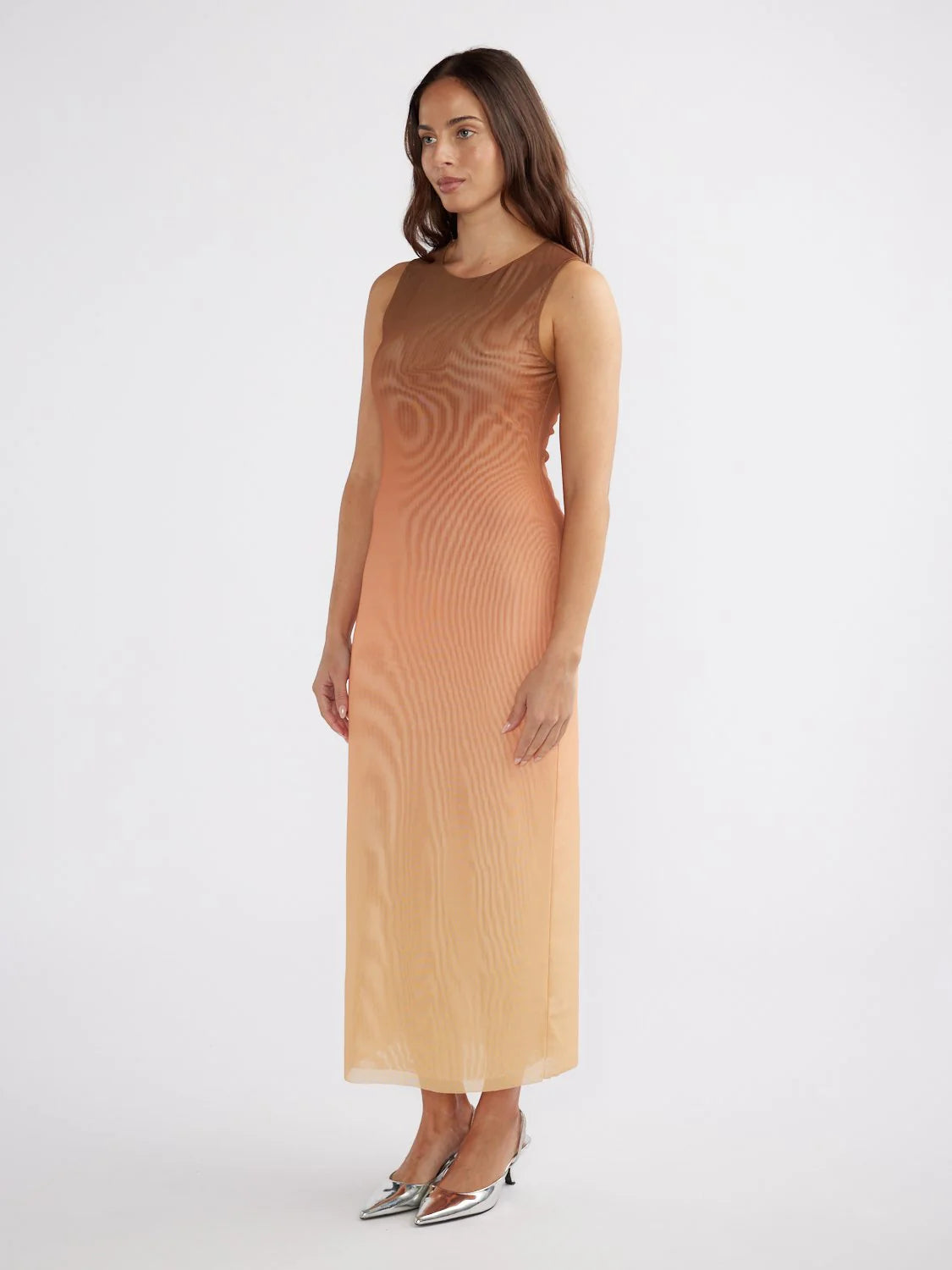 Elysian Collective Ena Pelly Ari Ombre Dress Sunset Ombre