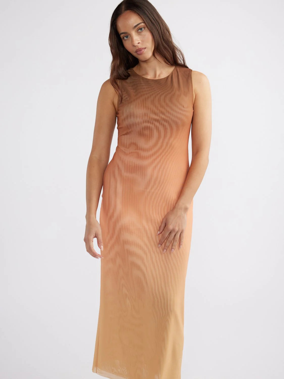 Elysian Collective Ena Pelly Ari Ombre Dress Sunset Ombre