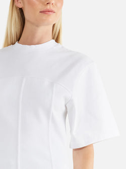 Elysian Collective Ena Pelly Ava Corset Tee White 