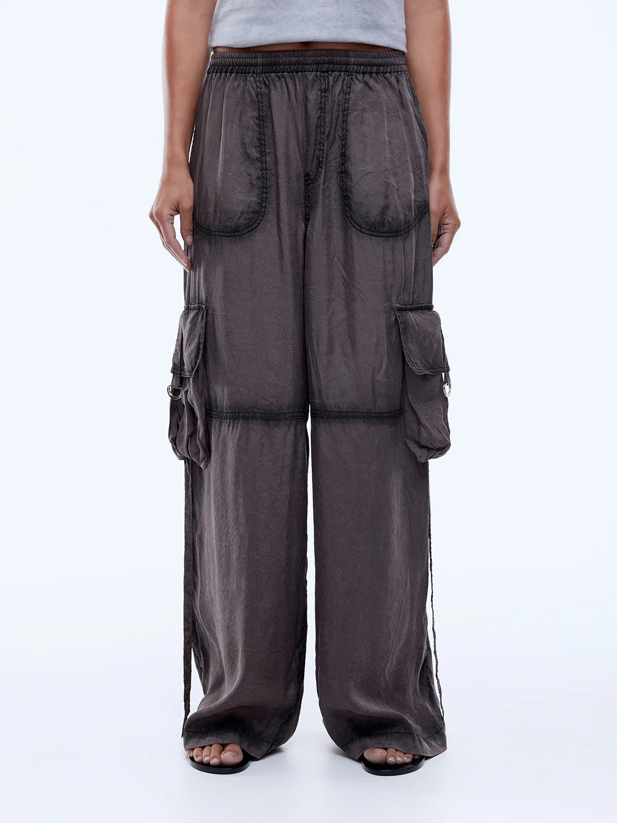 Elysian Collective Ena Pelly Ellidy Pullin Stardust Utility Pant Vintage Charcoal