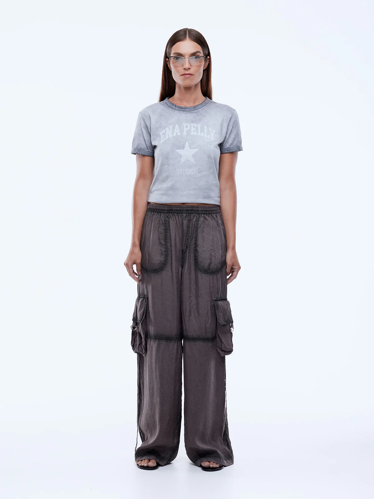 Elysian Collective Ena Pelly Ellidy Pullin Stardust Utility Pant Vintage Charcoal