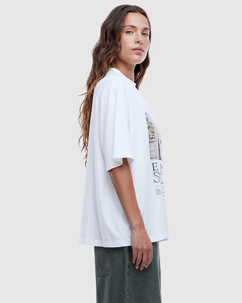 Elysian Collective Ena Pelly EP Journal Tee Vintage White