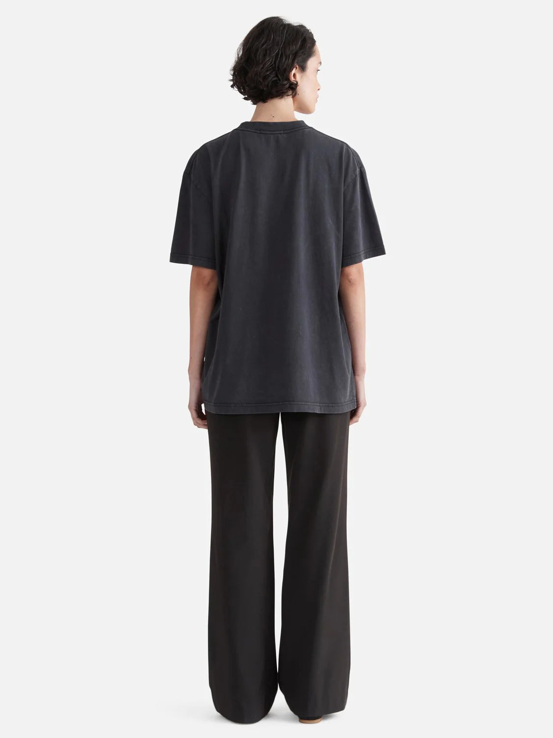 Elysian Collective Ena Pelly Fastlane Oversized Tee Washed Black