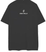 Elysian Collective Ena Pelly Lexi Monogram Tee Black