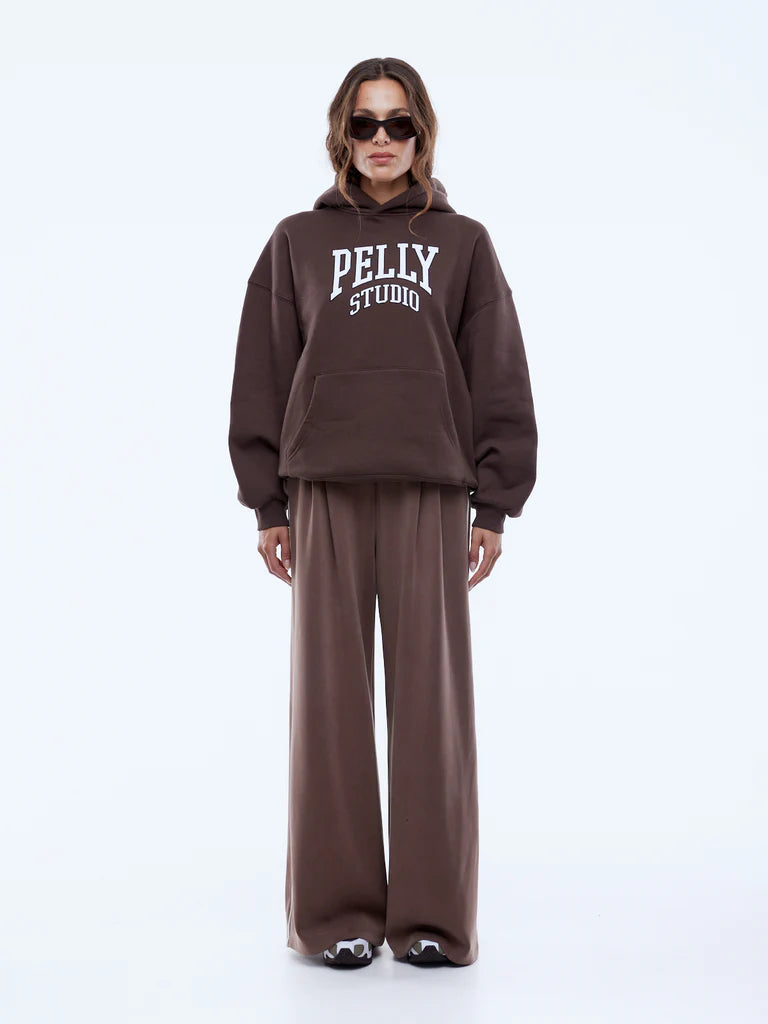 Elysian Collective Ena Pelly Pelly Studio Hoodie Mocha