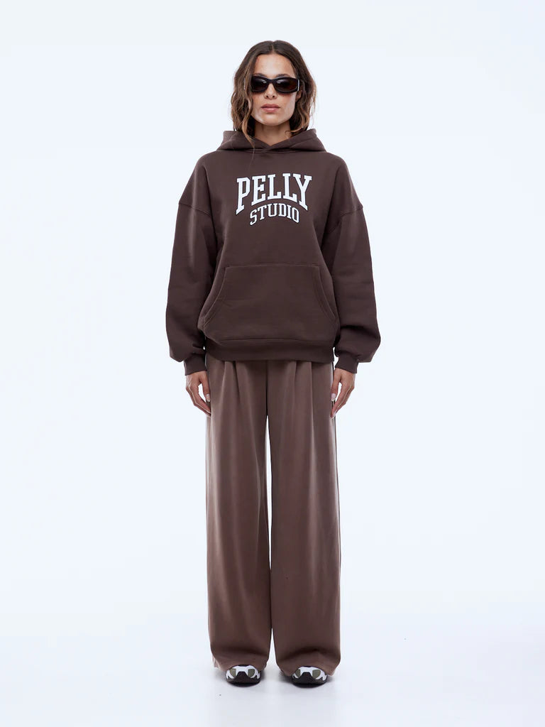 Elysian Collective Ena Pelly Pelly Studio Hoodie Mocha