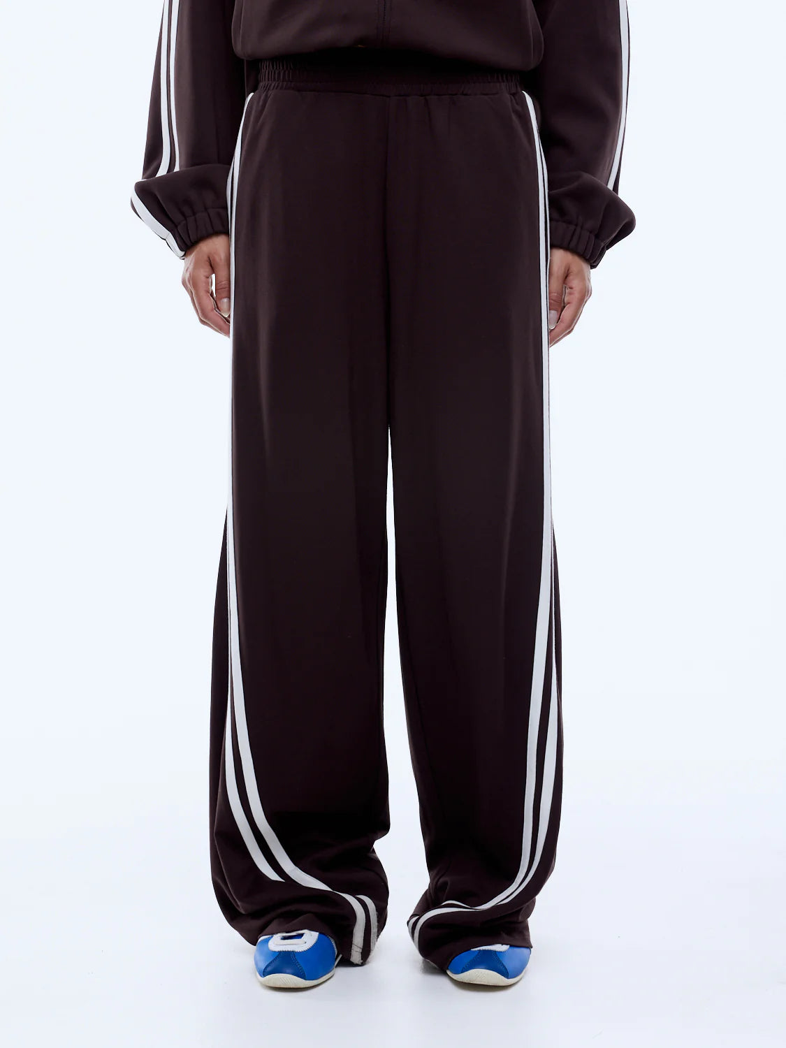 Elysian Collective Ena Pelly Valentina Stripe Pant Cocoa