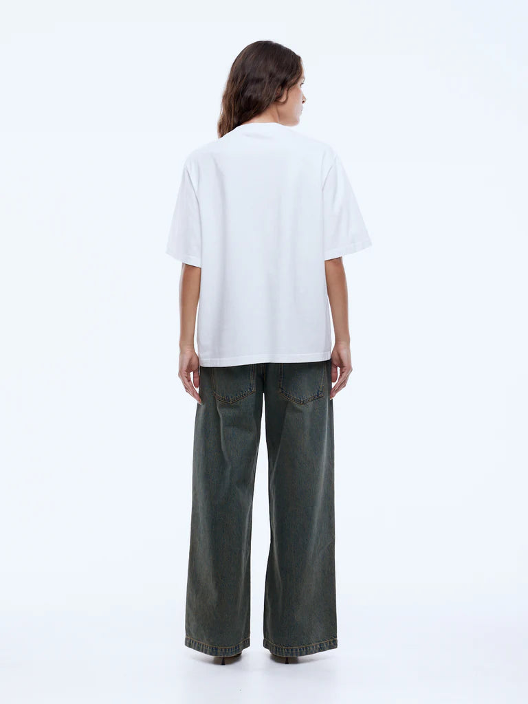 Elysian Collective Ena Pelly Watermelon Tee Vintage White