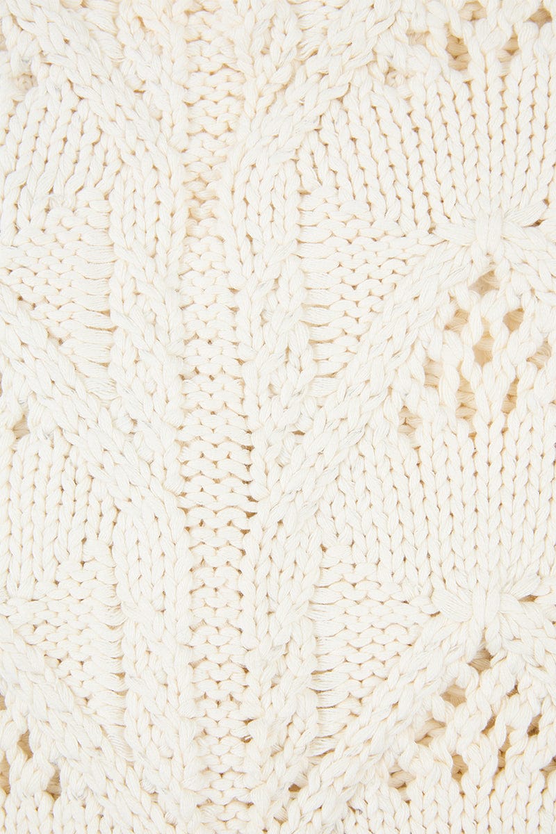 Elysian Collective Faithfull The Brand Alanna Knit Jumper Off White