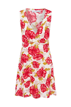FAITHFULL THE BRAND - PENNE MINI DRESS (ISADORA FLORAL RED)