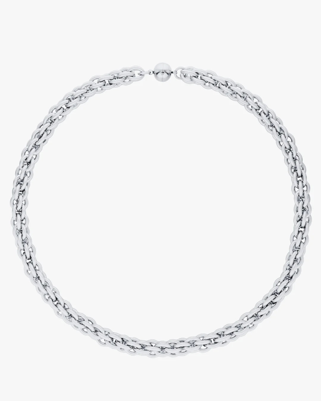 Elysian Collective Gimme Tangled Chain Necklace Silver