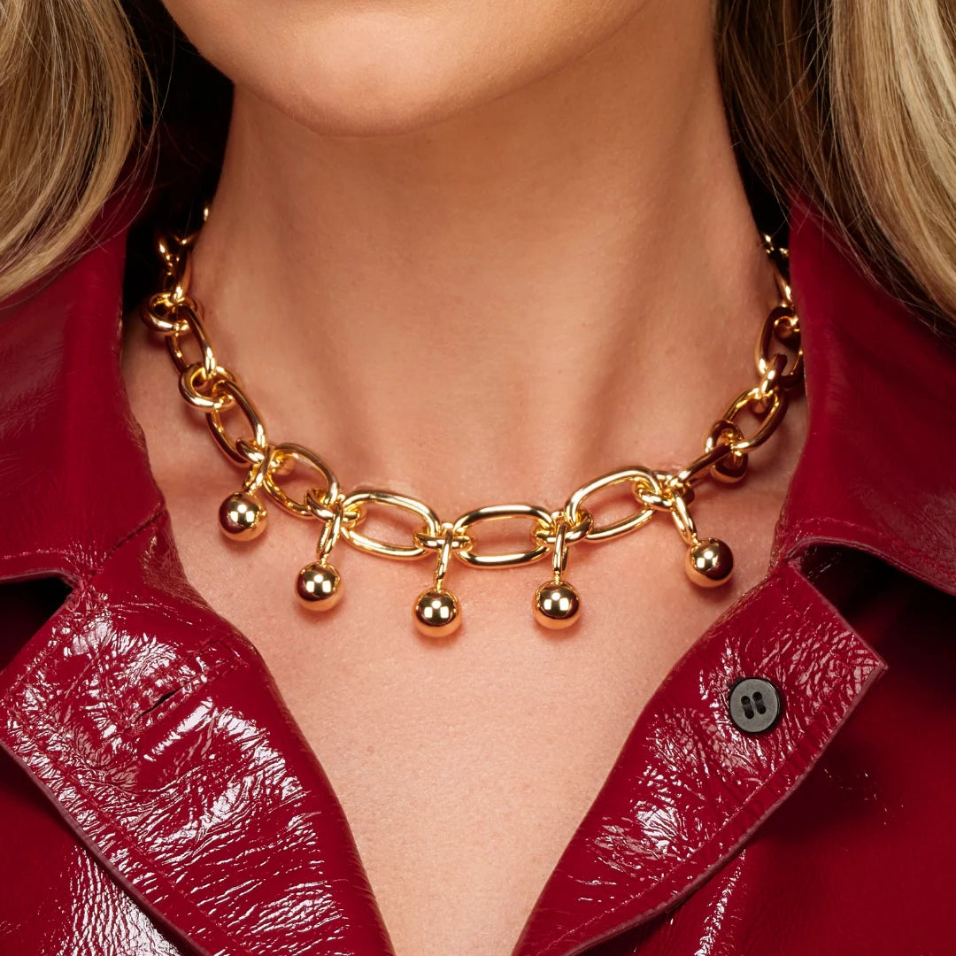 Elysian Collective Gimme Sphere Chain Necklace Gold