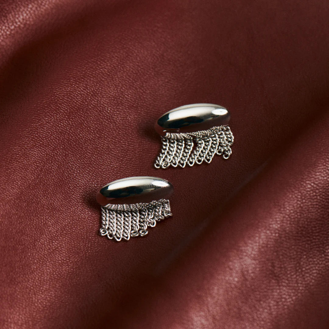Elysian Collective Gimme Sway Studs Earring Silver