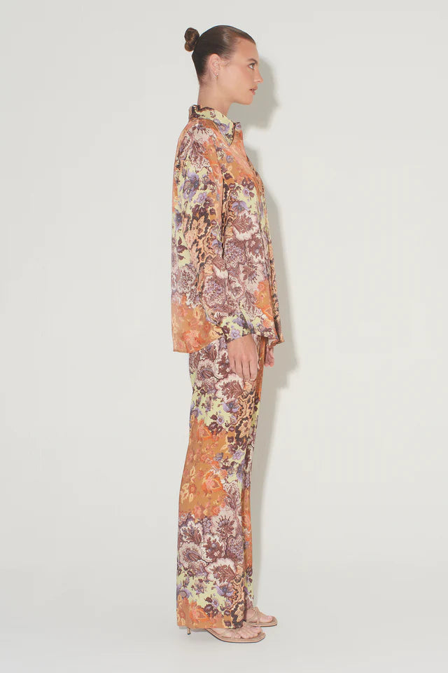 Elysian Collective Hansen and Gretel Apollo Shirt Brocade