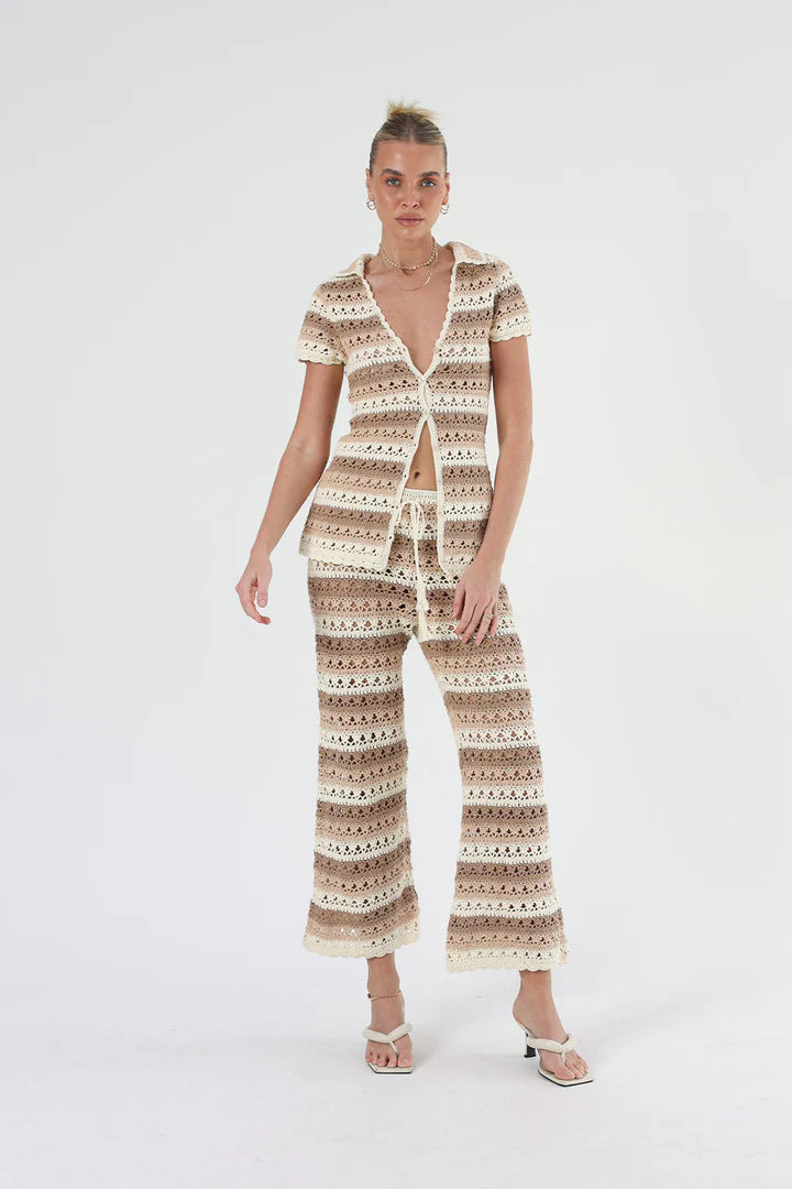 Elysian Collective Isabelle Quinn Gian Crochet Pant