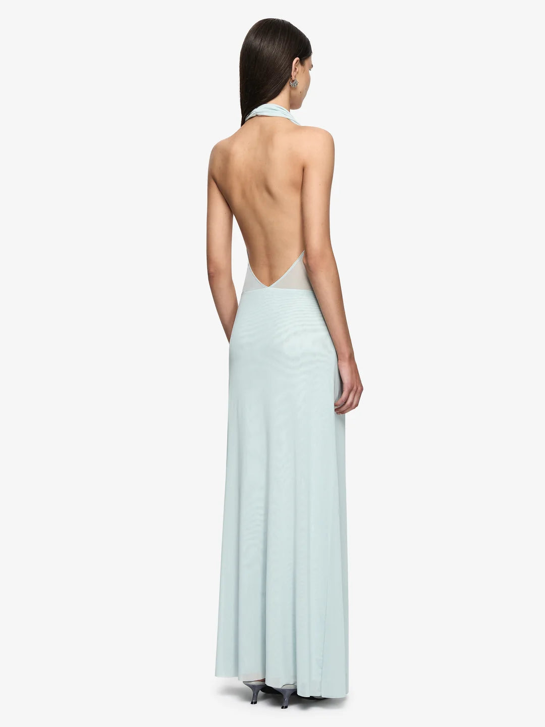BEC + BRIDGE - ISORA HALTER MAXI DRESS (MIST)