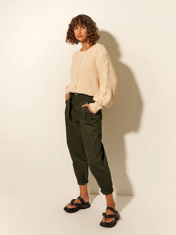 Elysian Collective Kivari Abigail Knit Cream