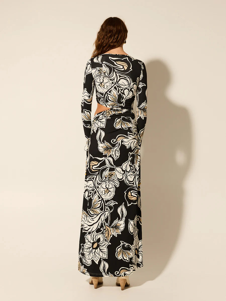 Elysian Collective Kivari Alma Knit Maxi Dress