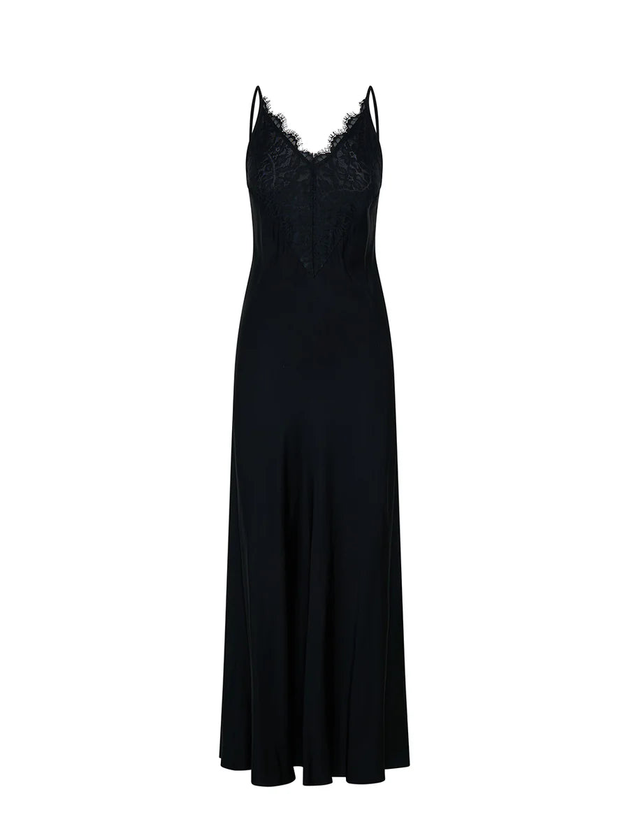 Elysian Collective Kivari Amanda Maxi Dress Black