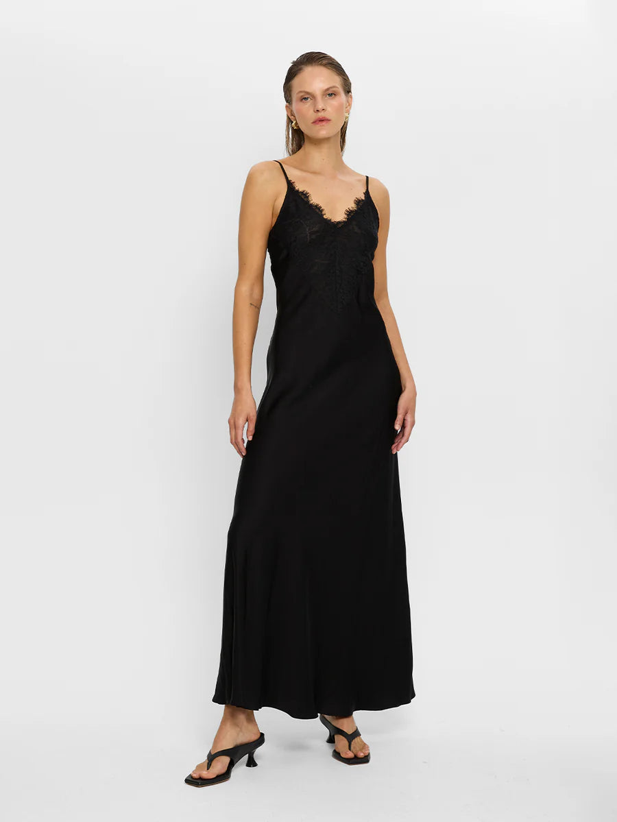 Elysian Collective Kivari Amanda Maxi Dress Black