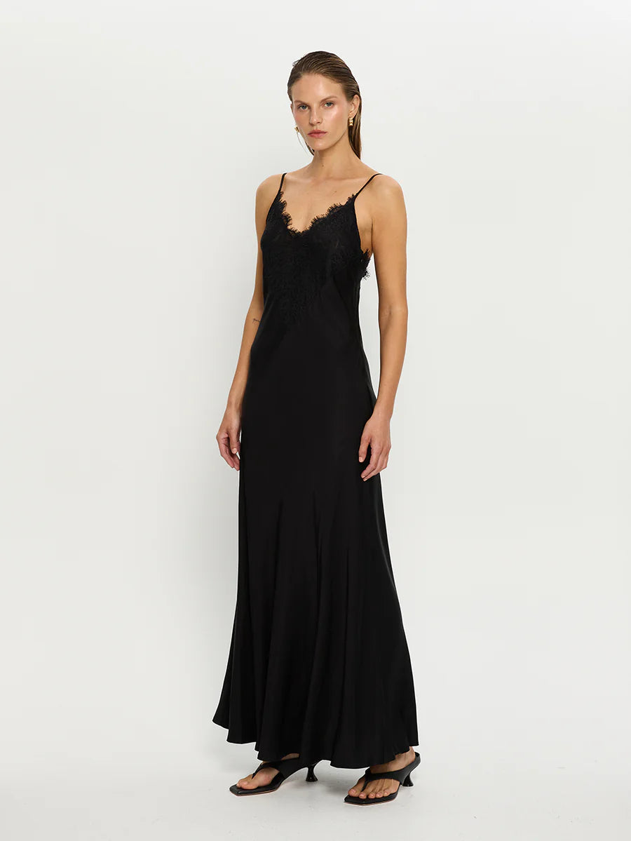 Elysian Collective Kivari Amanda Maxi Dress Black