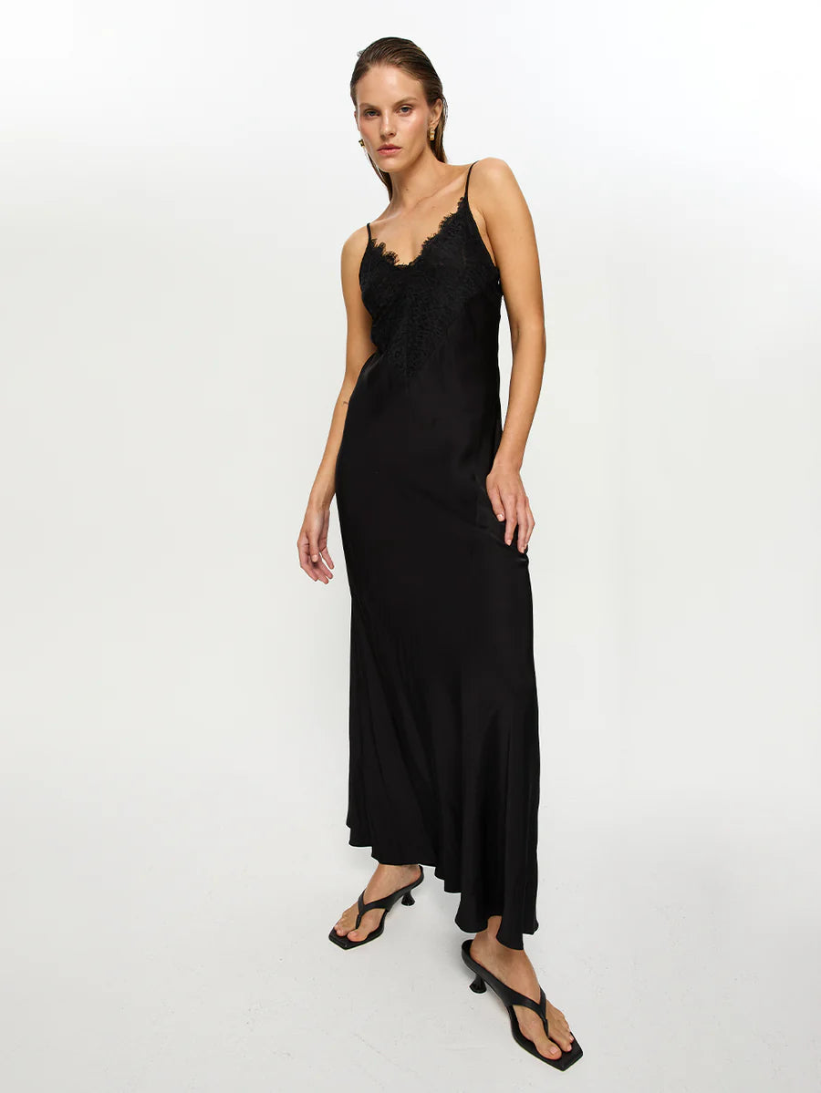 Elysian Collective Kivari Amanda Maxi Dress Black