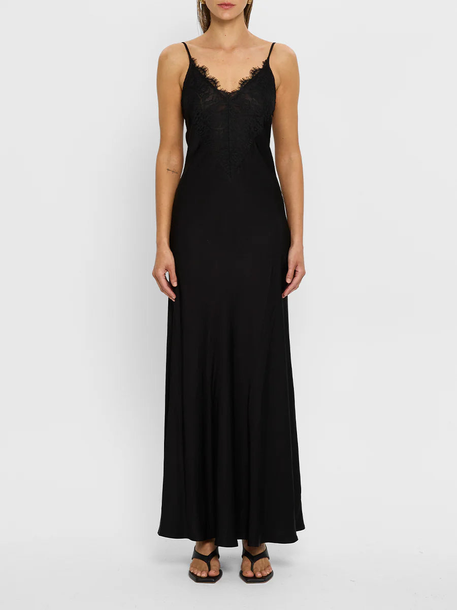 Elysian Collective Kivari Amanda Maxi Dress Black