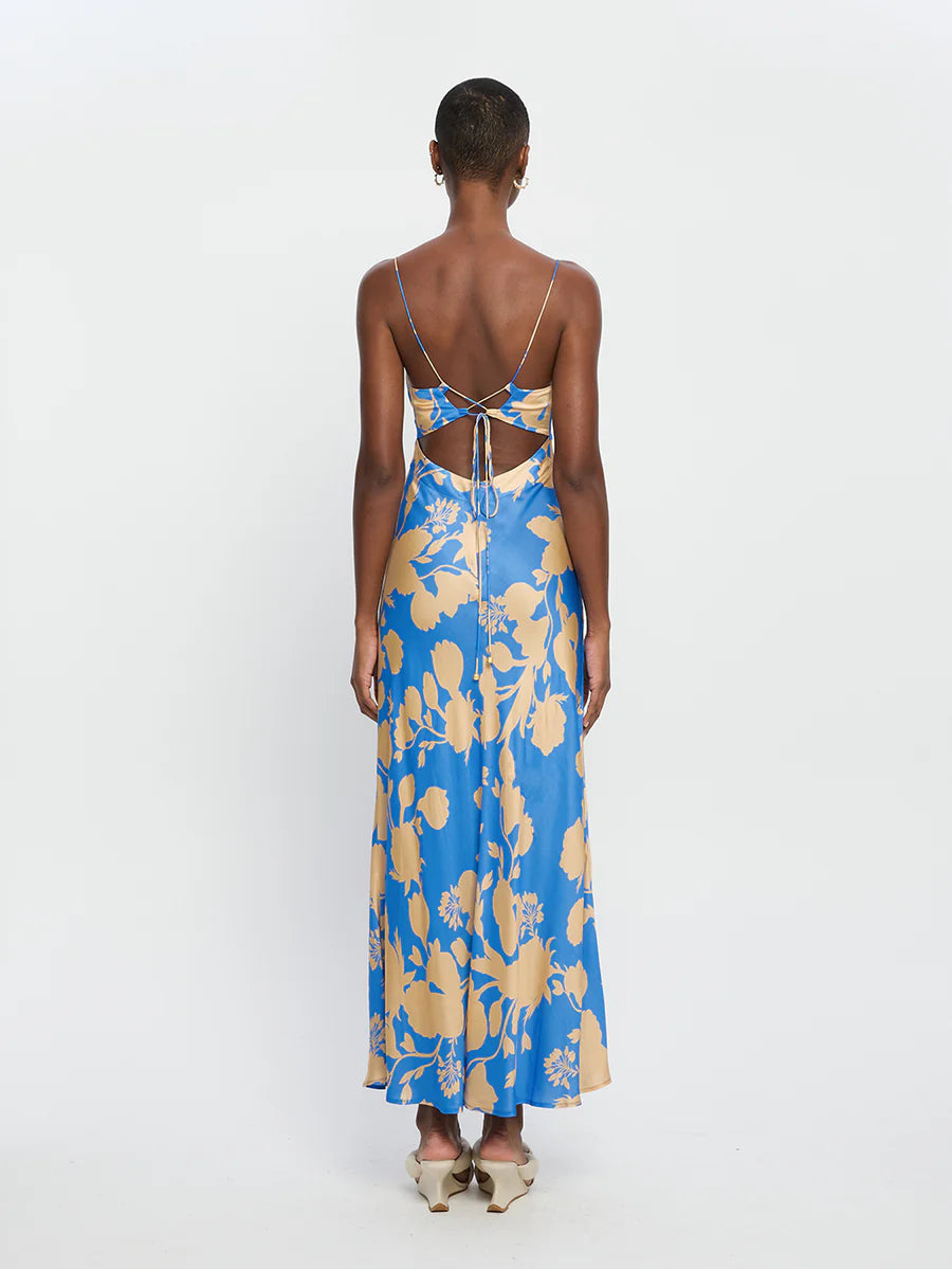 Elysian Collective Kivari Aurora Strappy Maxi Dress