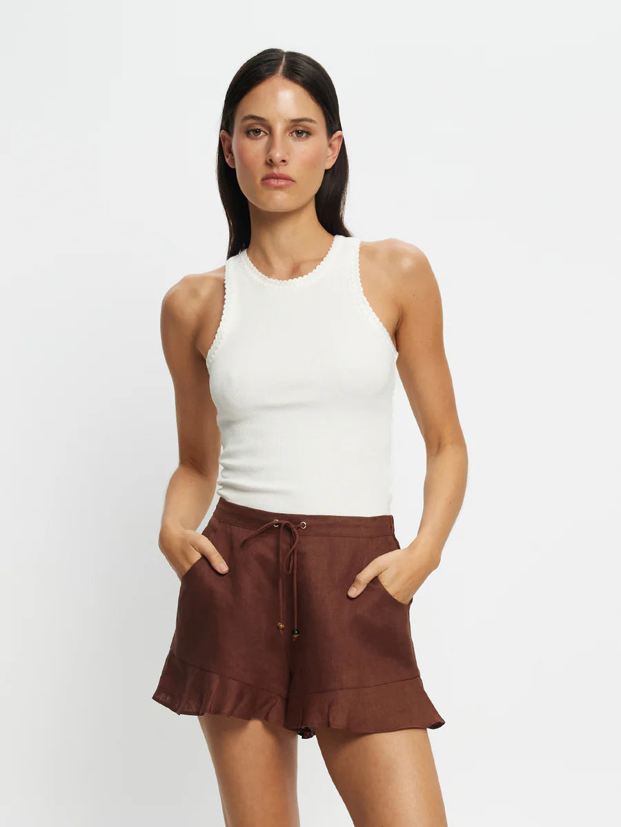 Elysian Collective Kivari Azarea Short Mocha