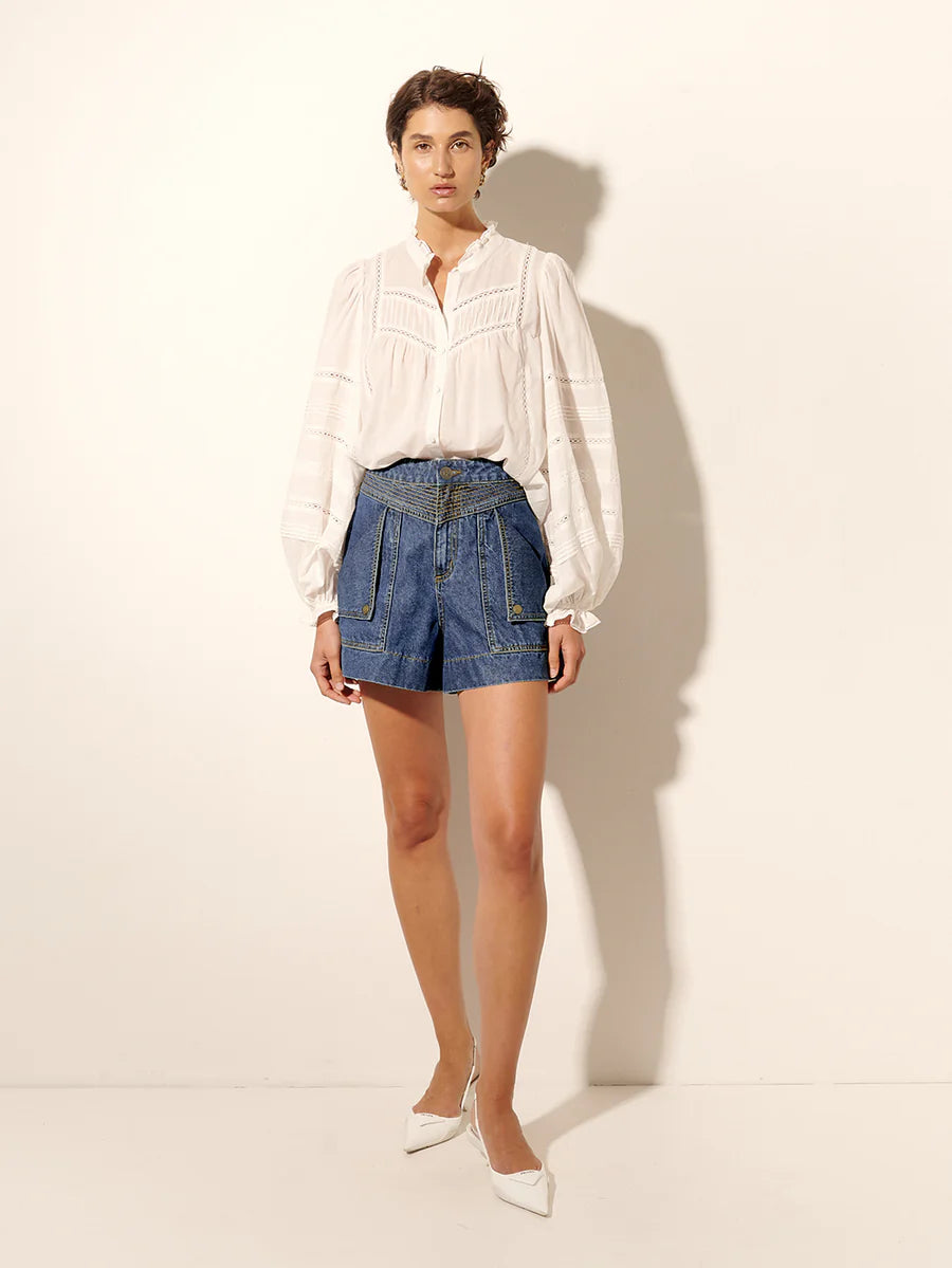 KIVARI - CELENE DENIM SHORT (NOVA)