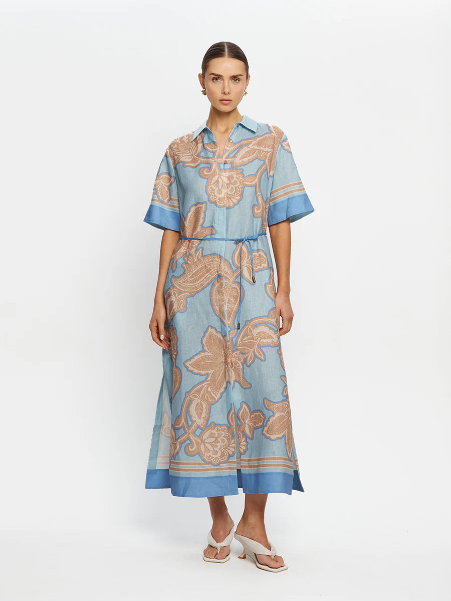 Elysian Collective Kivari Coco Midi Dress