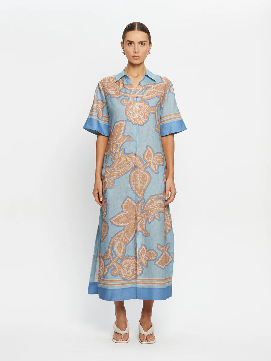 Elysian Collective Kivari Coco Midi Dress