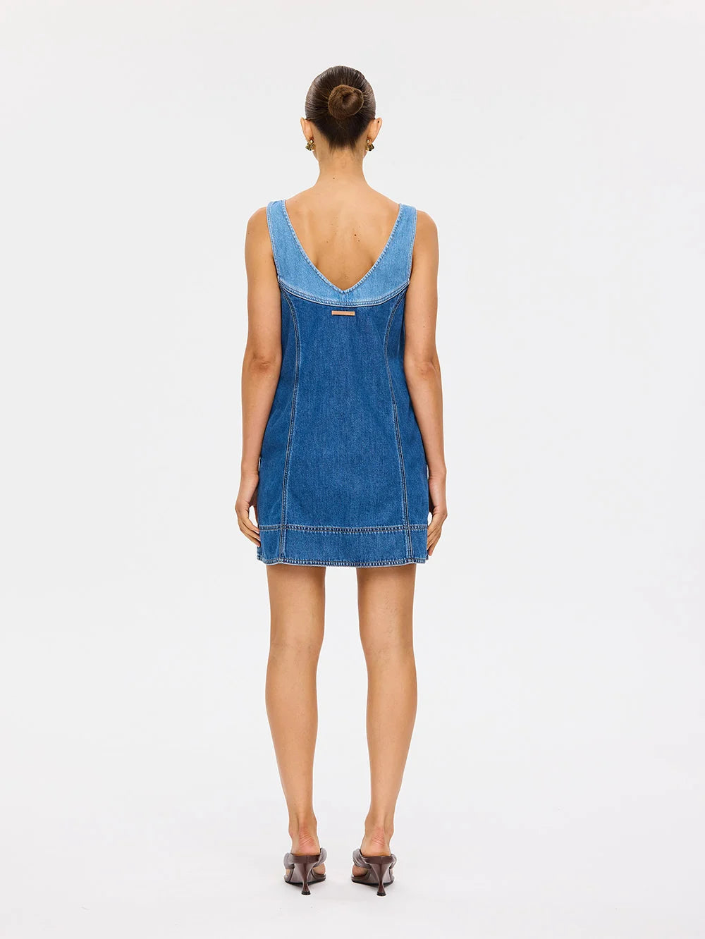 Elysian Collective Kivari Coralie Denim Mini Dress