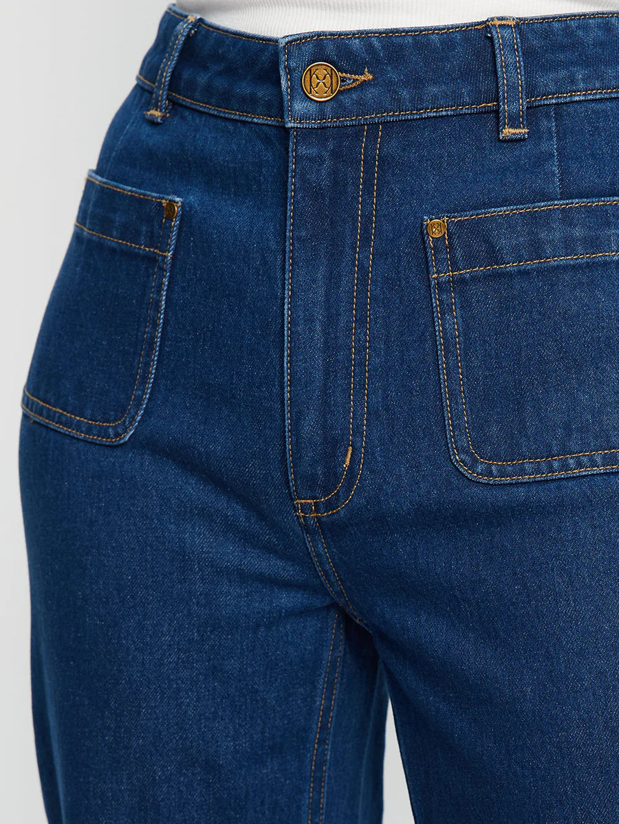 Elysian Collective Kivari Dominique Jean Indigo Blue