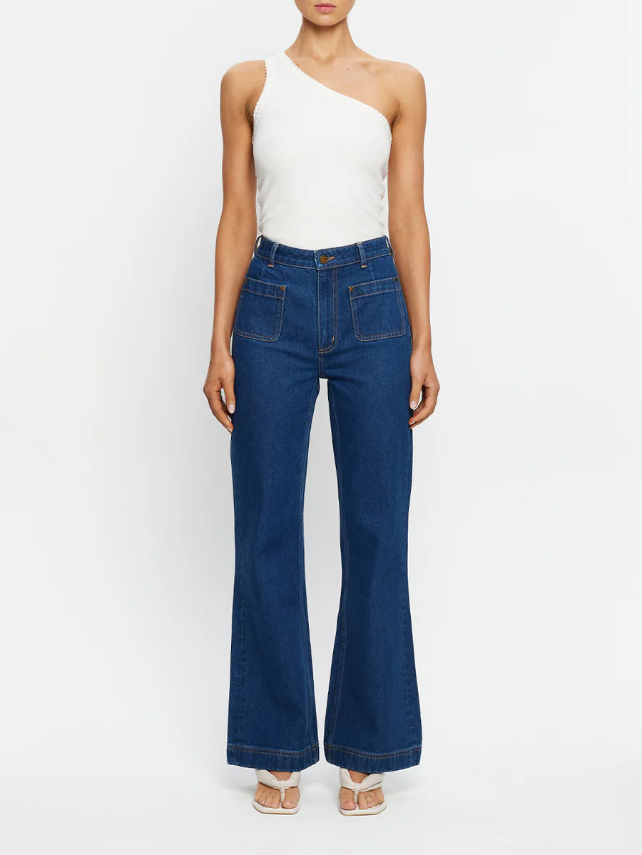 Elysian Collective Kivari Dominique Jean Indigo Blue