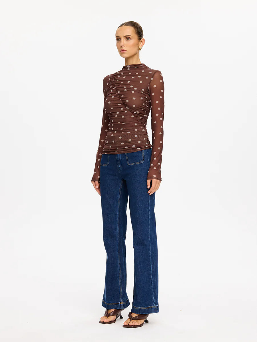 Elysian Collective Kivari Edie Mesh Top