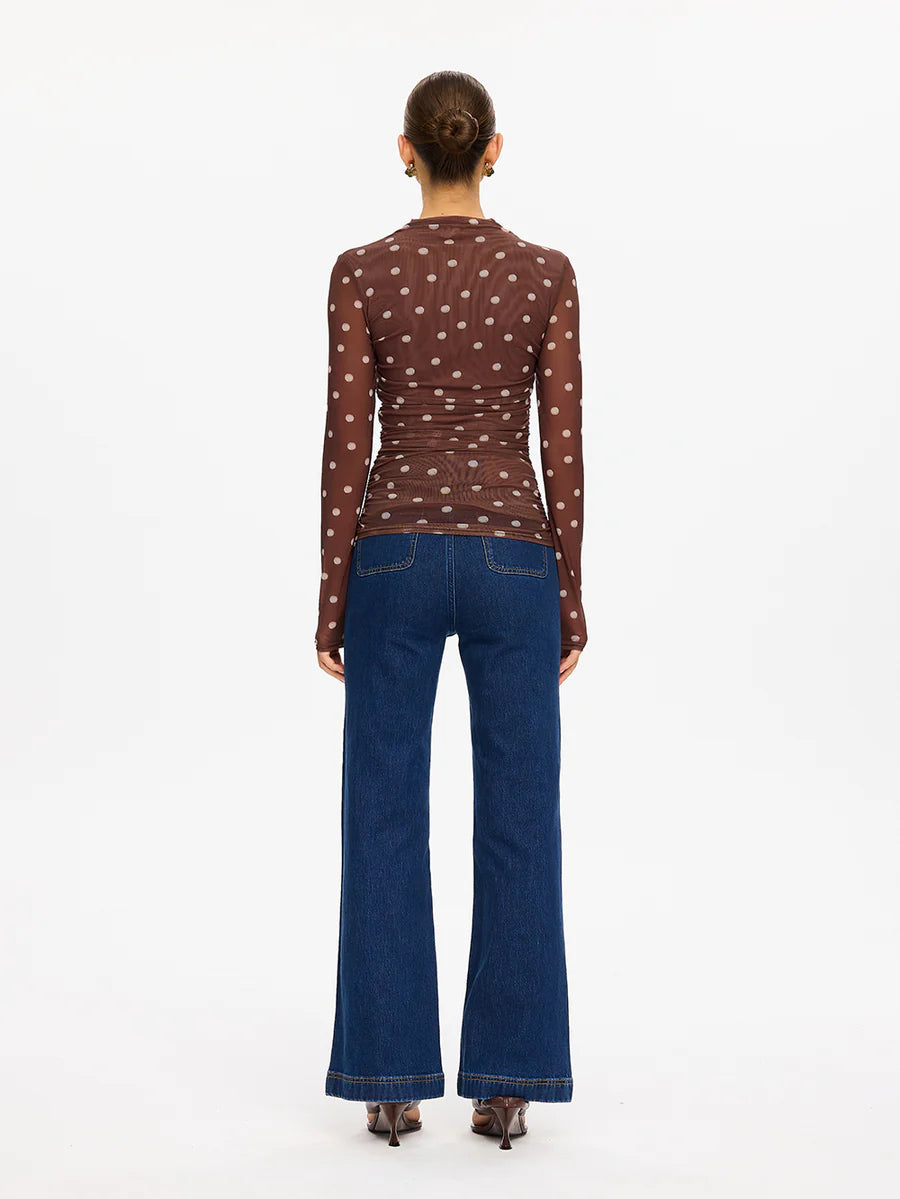 Elysian Collective Kivari Edie Mesh Top