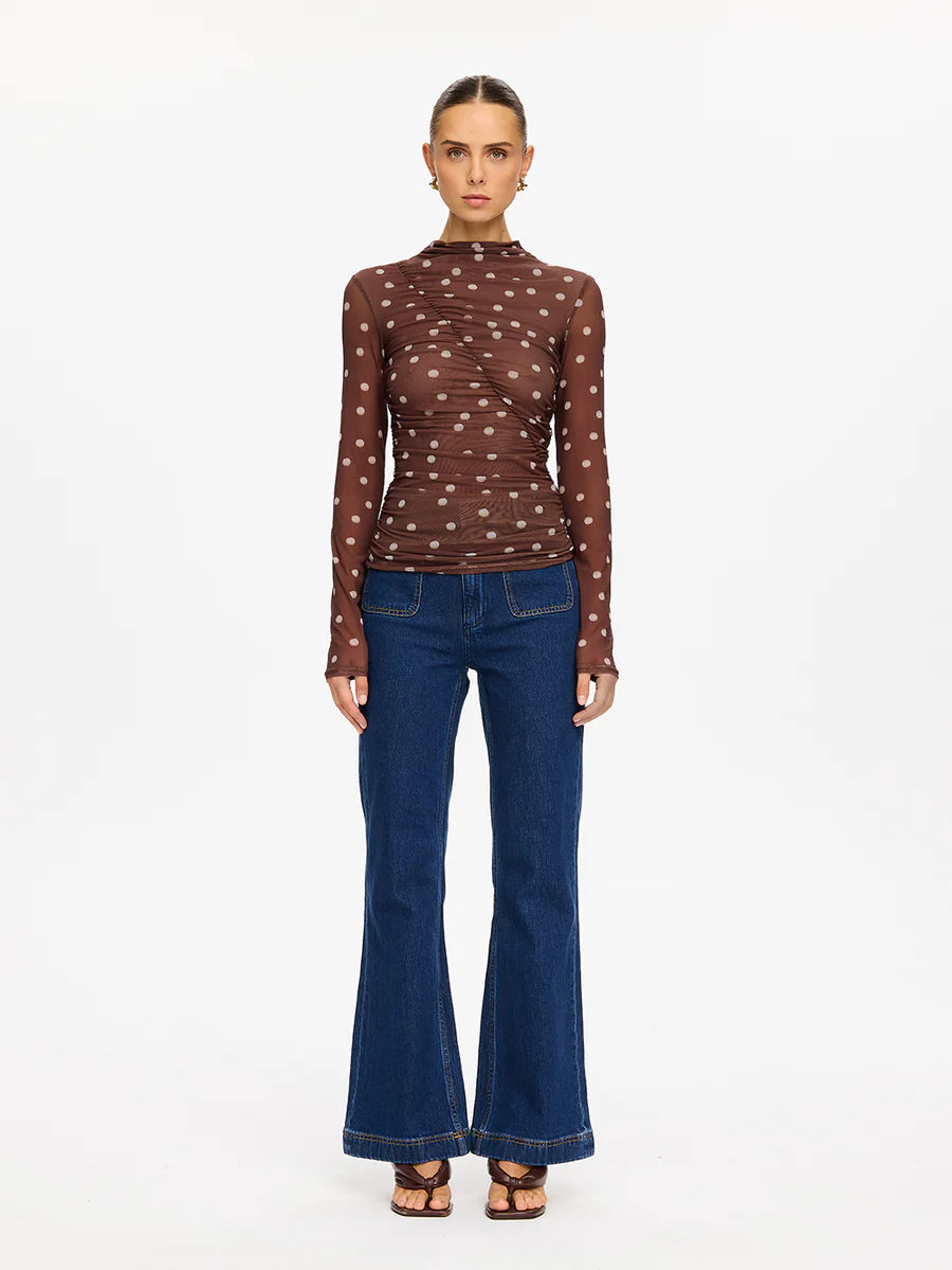 Elysian Collective Kivari Edie Mesh Top
