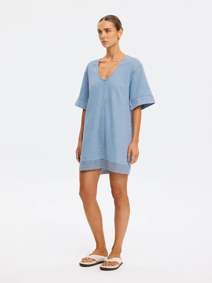 Elysian Collective Kivari Emilie Denim Dress
