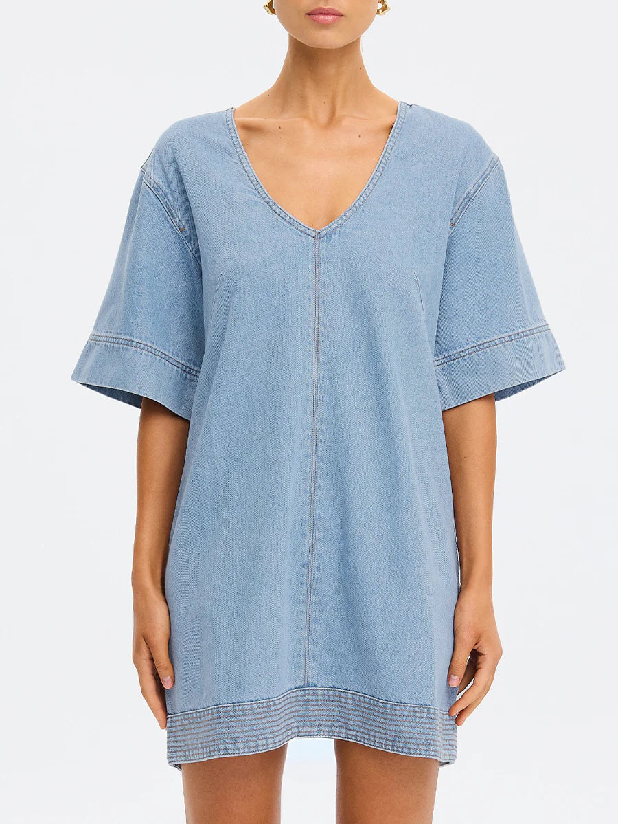 Elysian Collective Kivari Emilie Denim Dress