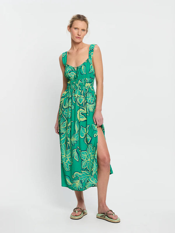 Elysian Collective Kivari Fiora Midi Dress